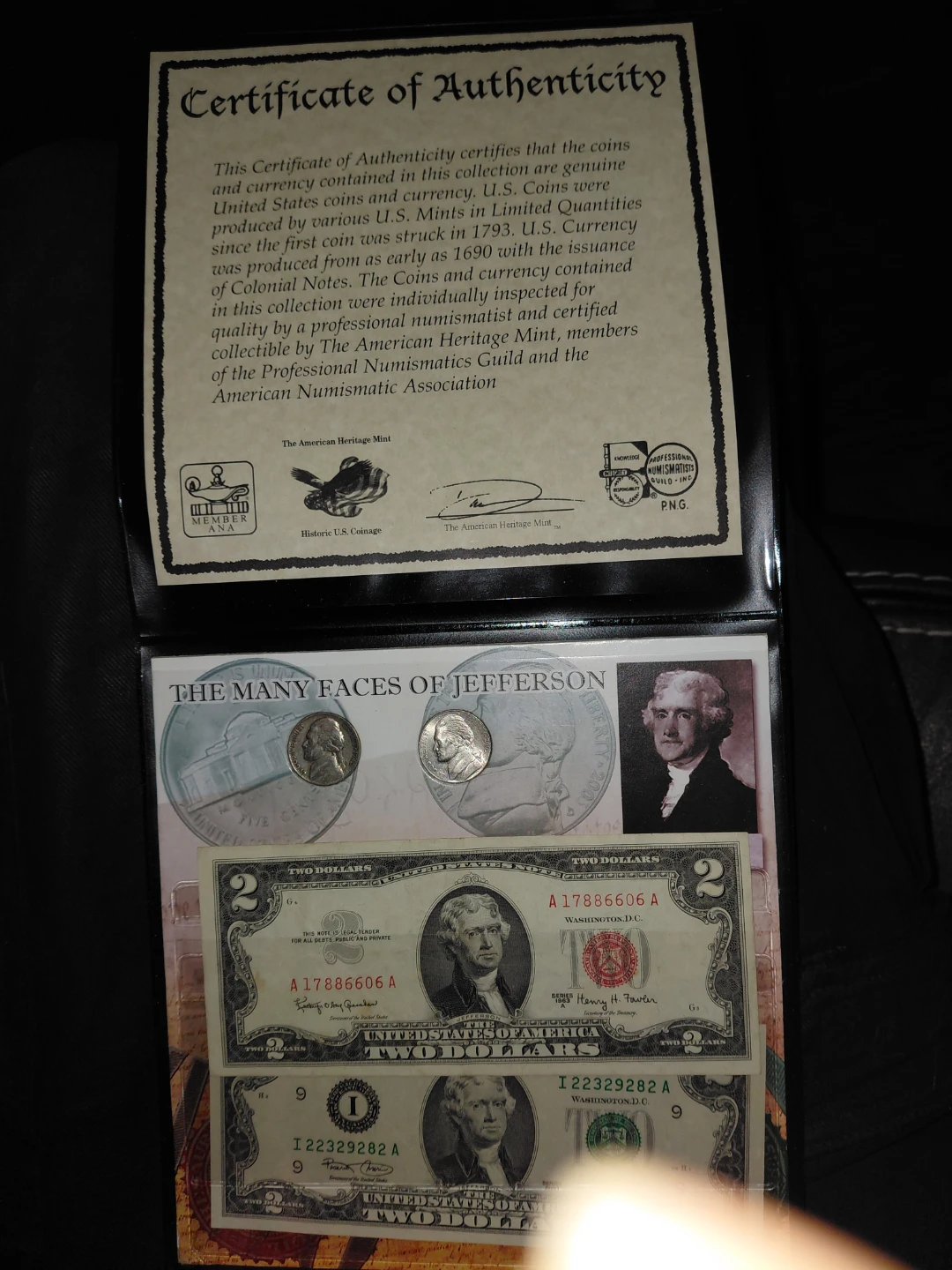 The Many Faces of Jefferson Coin and Currency Collection