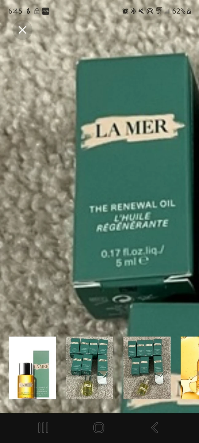 La Mer The Renewal Oil 5ml Travel Size