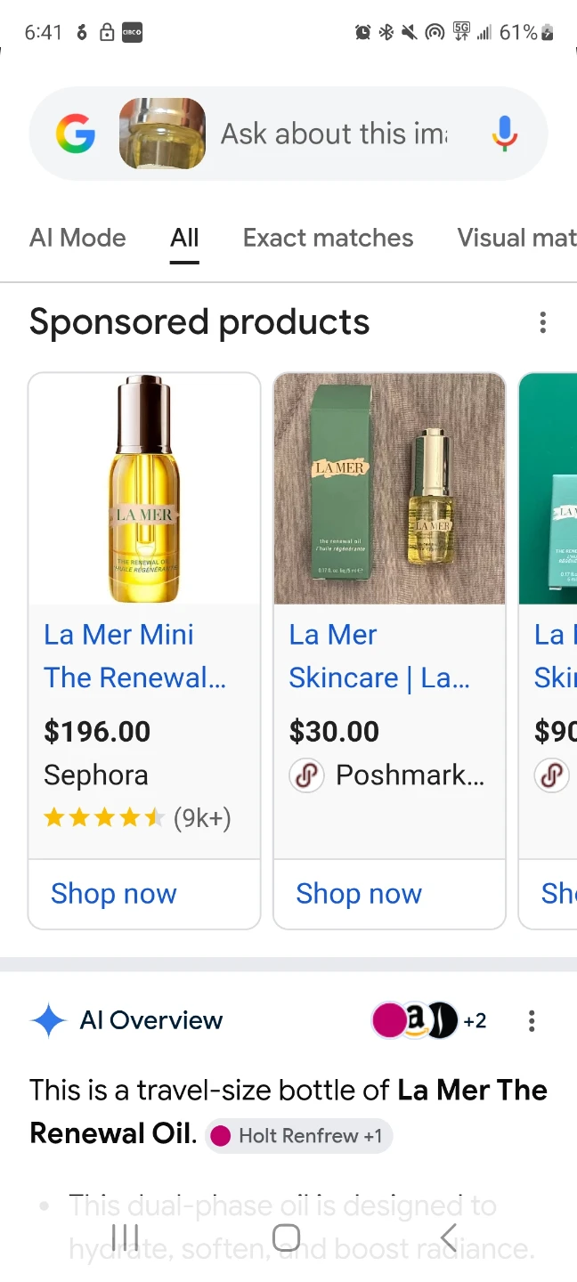 La Mer The Renewal Oil 5ml Travel Size - photo 5