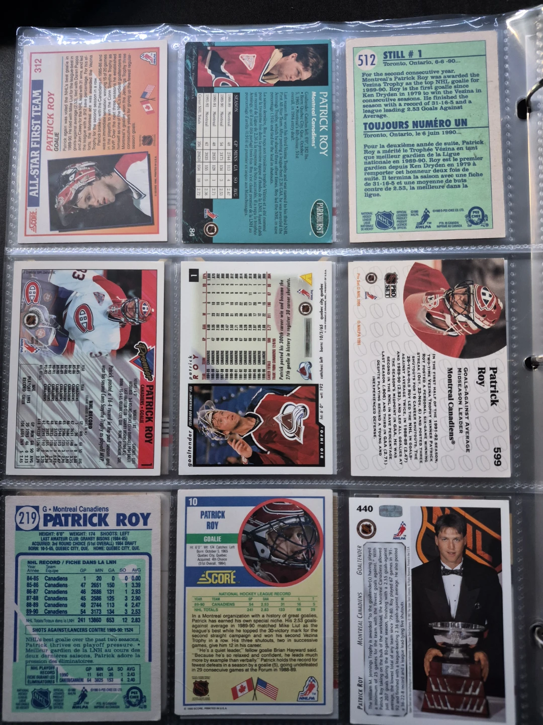 Patrick Roy Hockey Card Collection - photo 2
