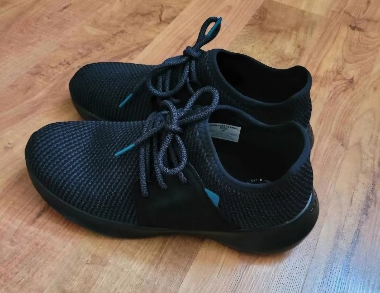 Vessi Black Knit Running Shoes - photo 5