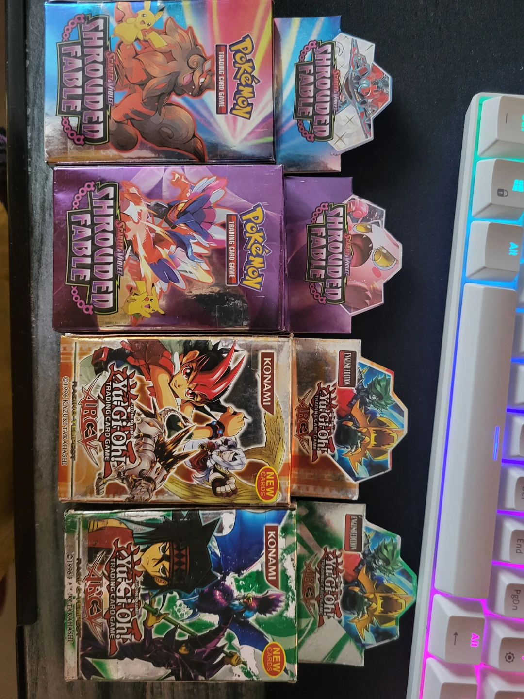 Rep Pokemon & Yu-Gi-Oh! Trading Card Game Booster Boxes