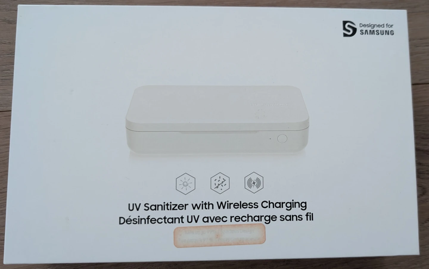 Samsung UV Sanitizer with Wireless Charging