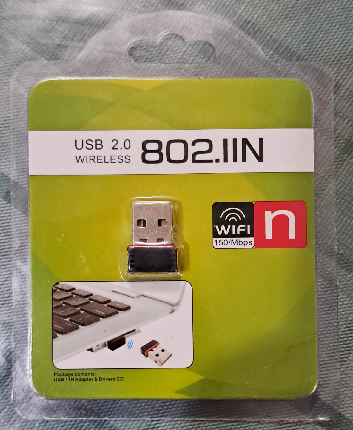 Wireless Wi-Fi Adapter 150Mbps 802.11n
