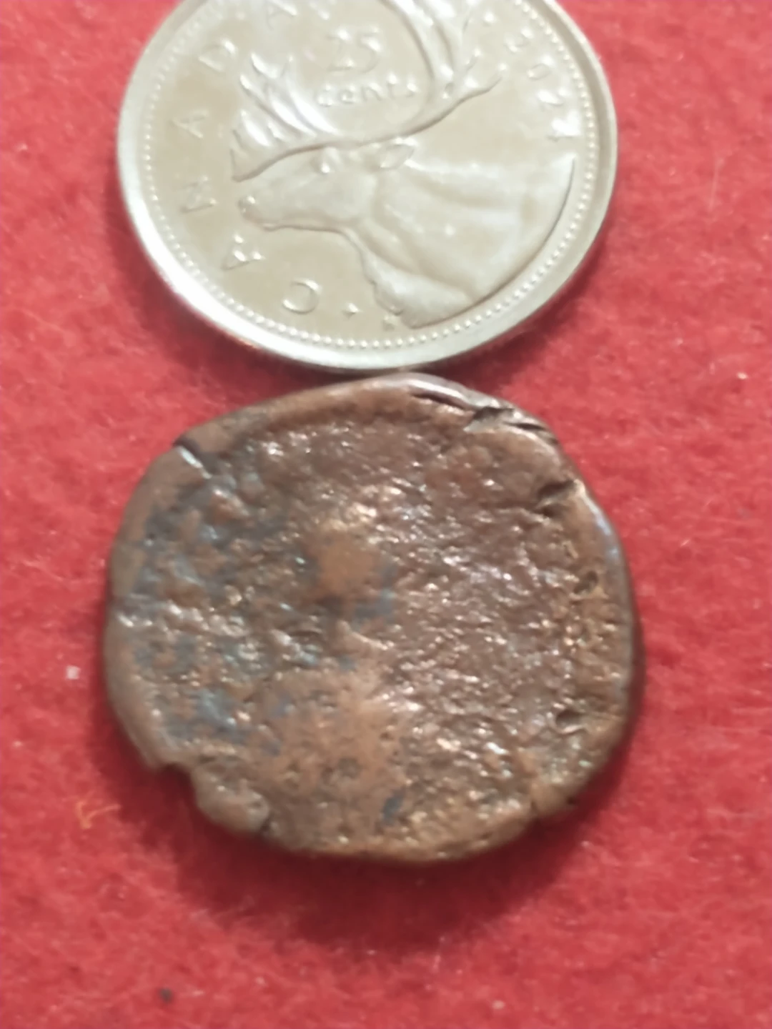 Vintage Bronze Coin - photo 2