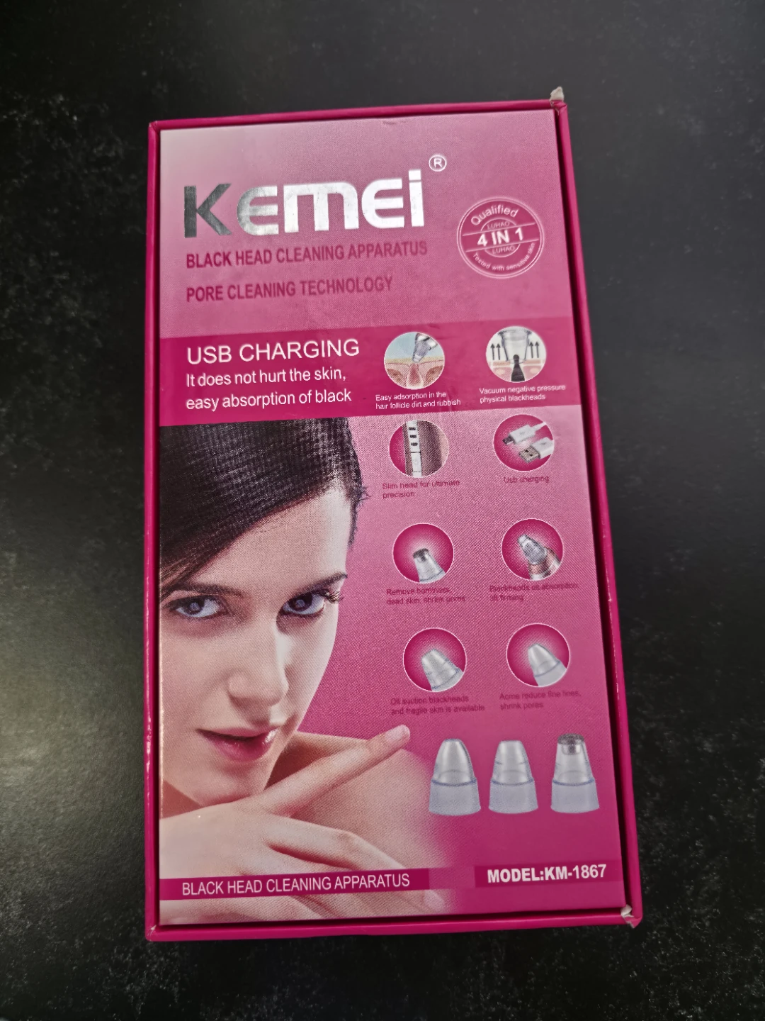 Kemei Blackhead Remover Vacuum - photo 4