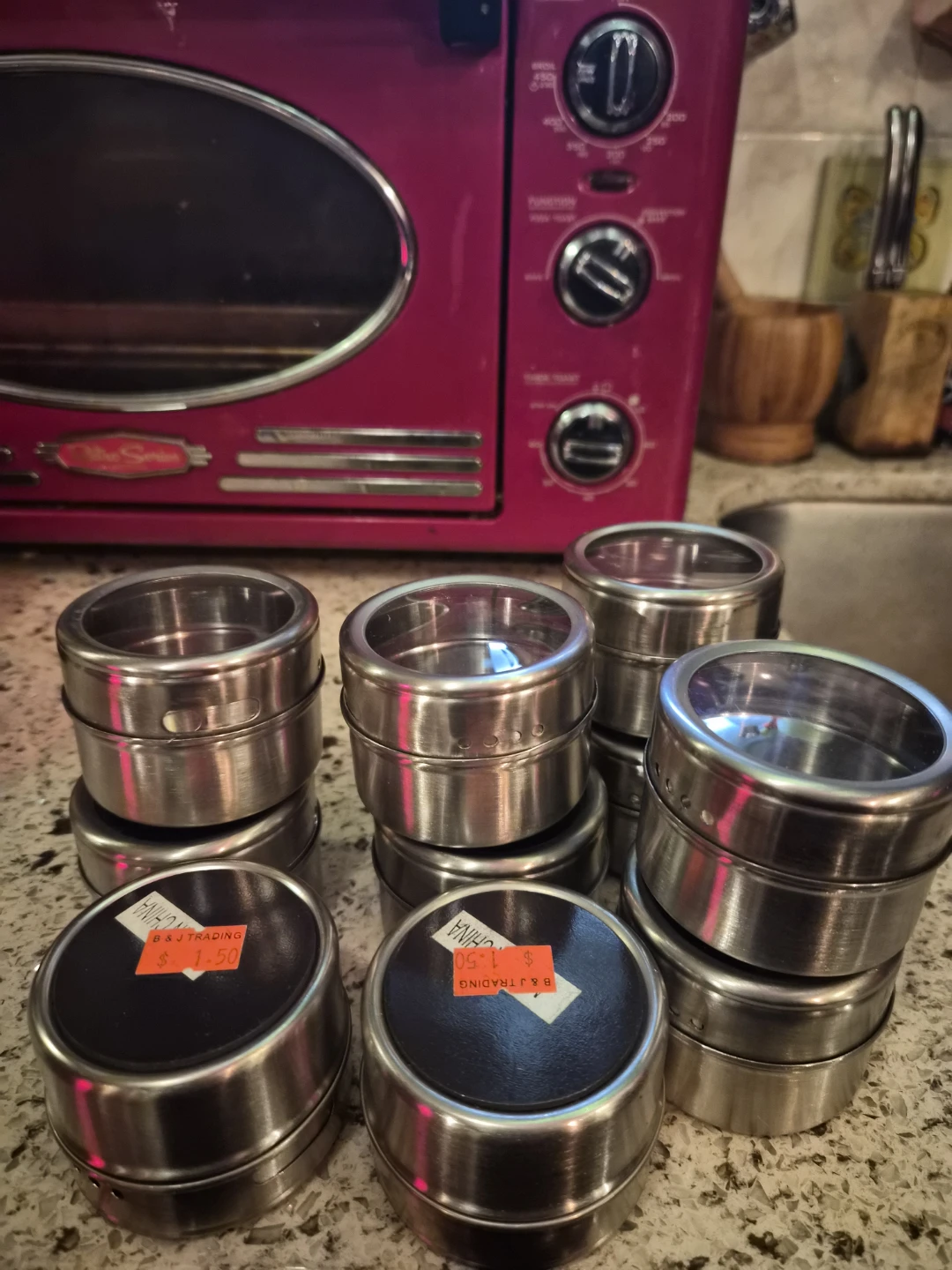 Magnetic Spice Tins