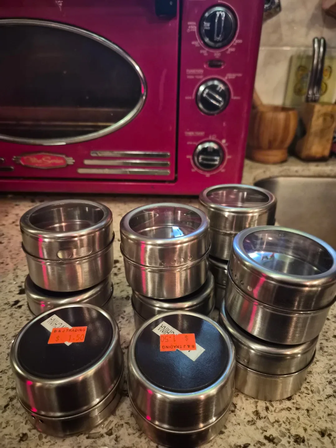 Magnetic Spice Tins