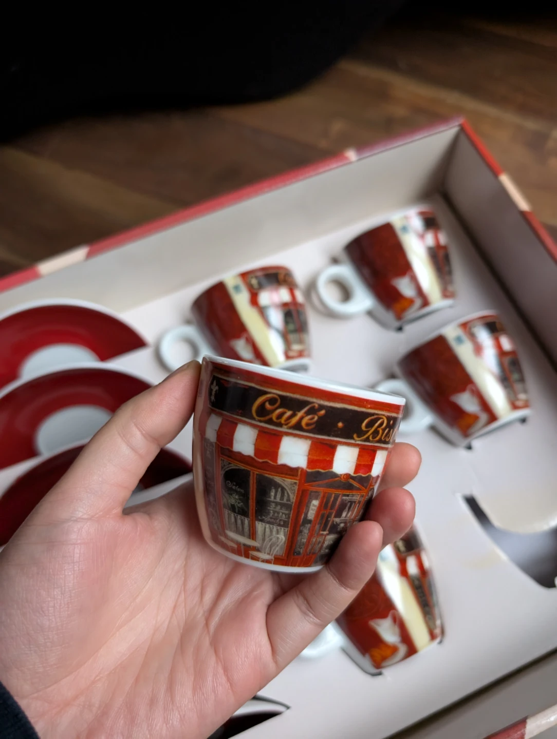 Nuova R2S Vintage Espresso Cups and Saucers Set - photo 2