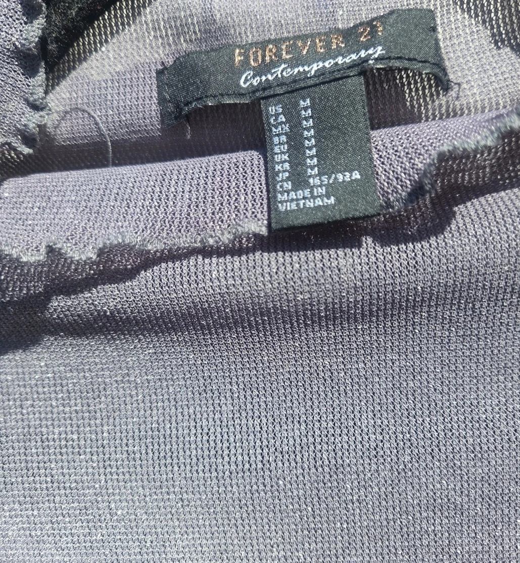 Forever 21 Sparkle Mock Neck Top - photo 3
