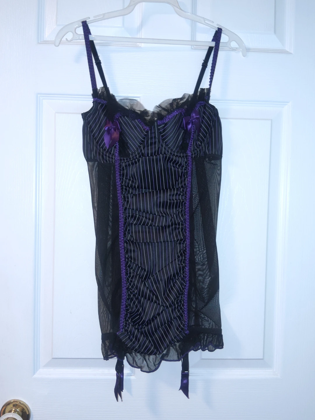 Assorted Lingerie Chemises with Garters SIZE M - photo 5