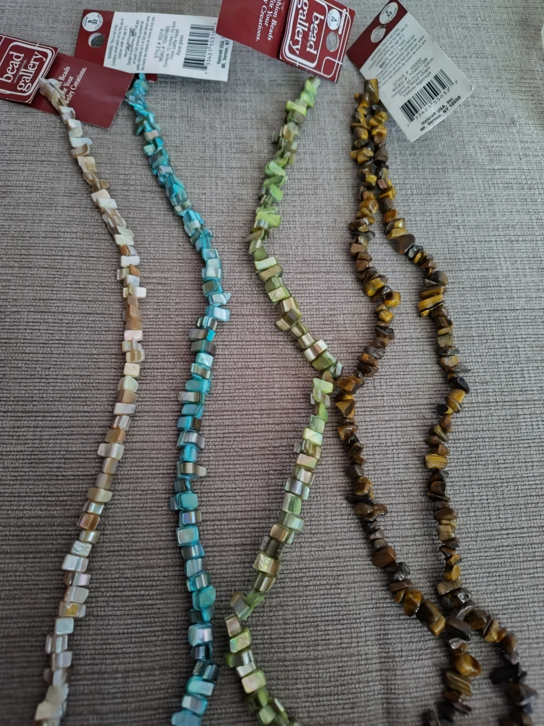 Bead Gallery Assorted Gemstone & Shell Bead Strands - photo 2