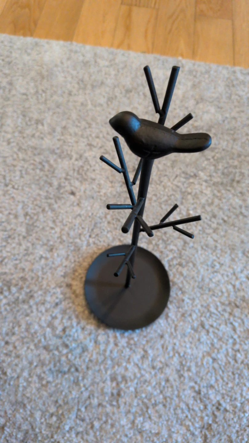 Black Metal Bird Tree Jewelry/Accessory Stand - photo 2