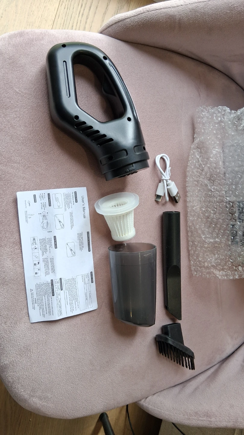 Wireless Mini Vacuum Cleaner, Powerful Suction  USB Rechargeable - photo 5