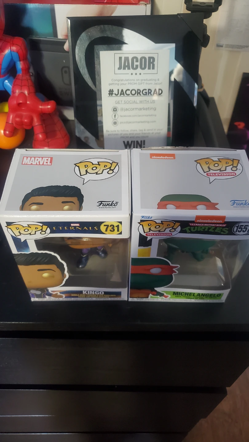 2 Funk Pop - Marvel Kingo & TMNT Michelangelo - photo 2
