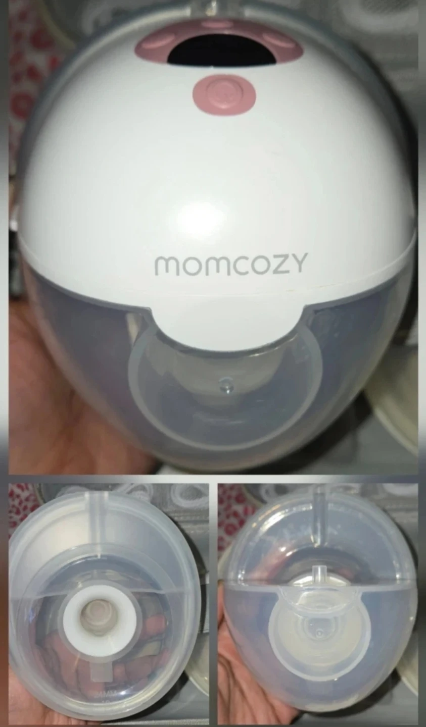 Momcozy Wearable Double Electric Breast Pump & Case - photo 2