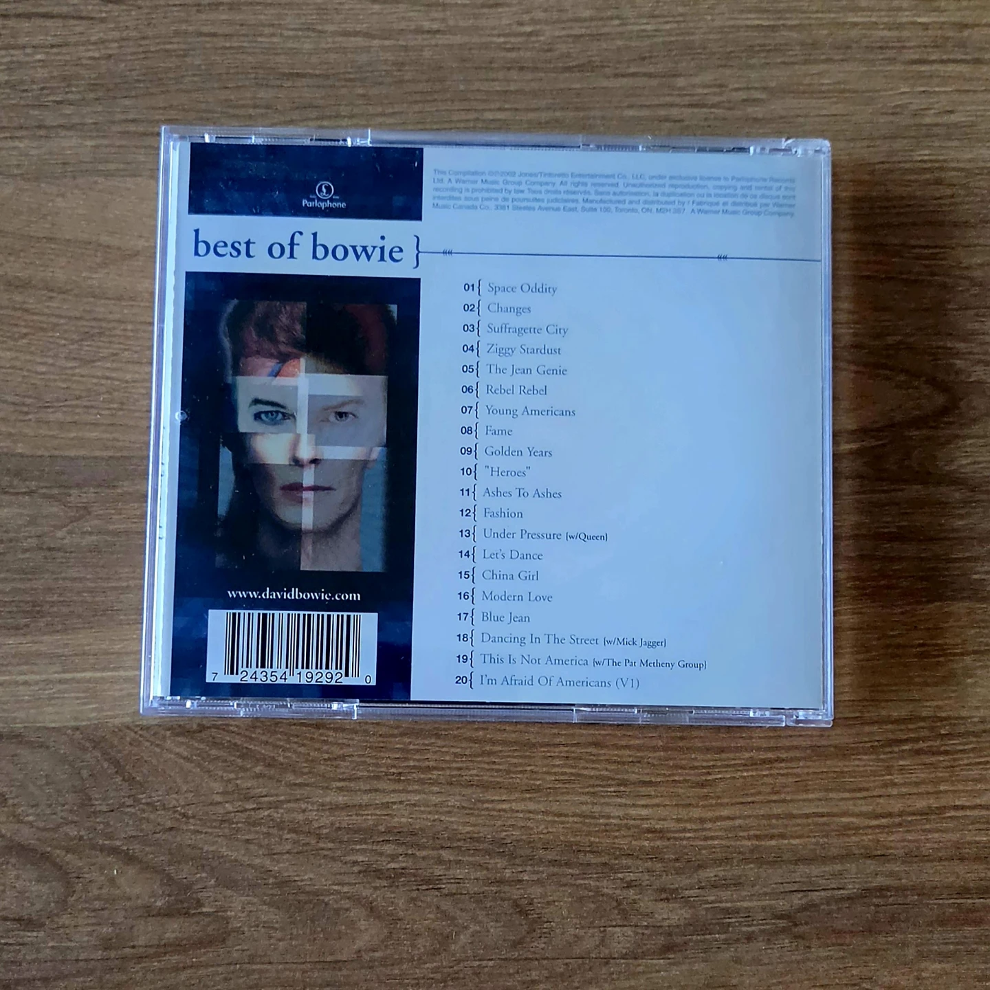Best of Bowie CD - photo 2