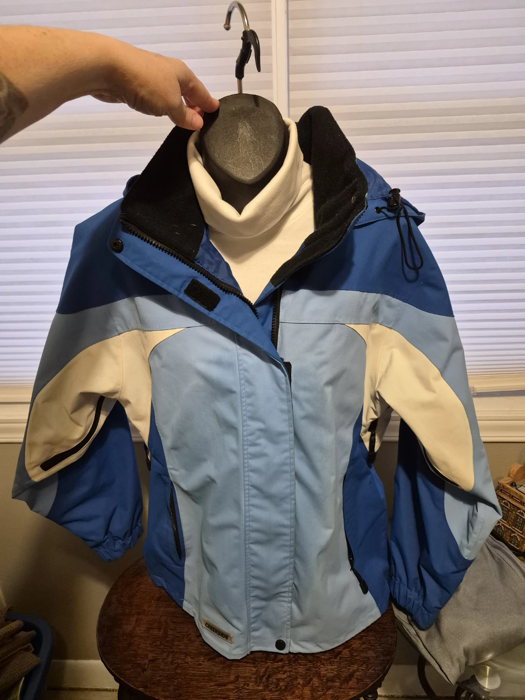 Large Women's Royal Blue Rain coat - photo 2
