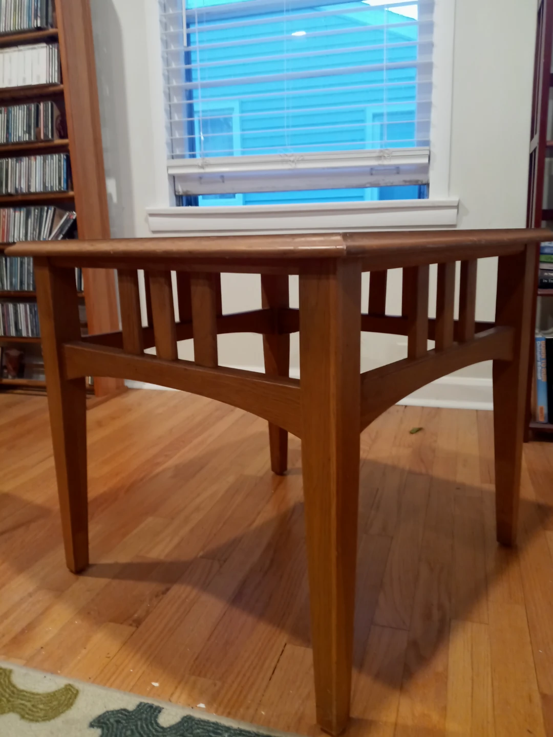 Solid Wood End Table - photo 2