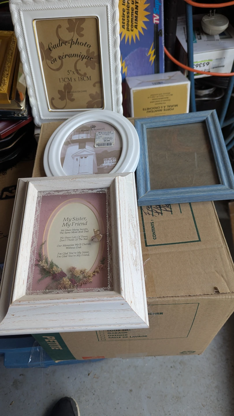 Assorted Photo Frames and Holiday Decor - photo 4