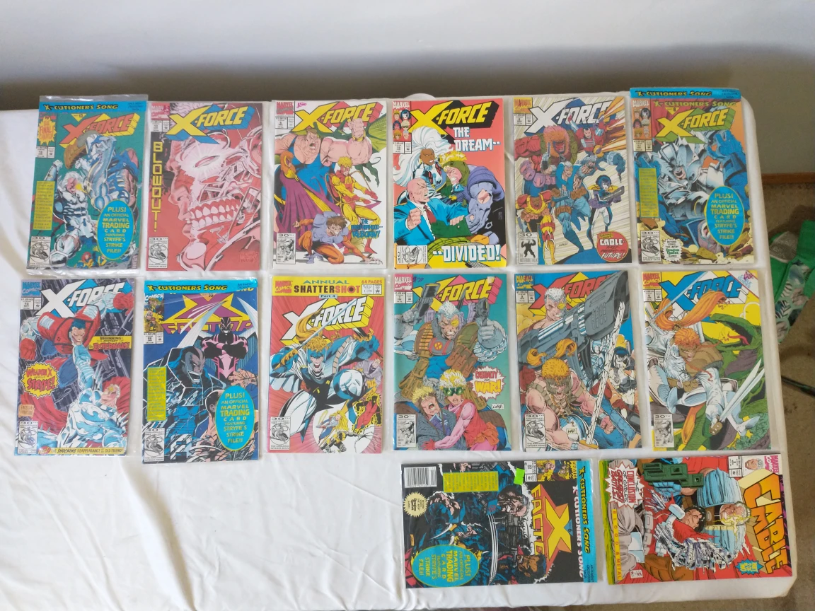Marvel Comics Lot: G.I. Joe, X-Men, X-Force, and Spider-Man - photo 4