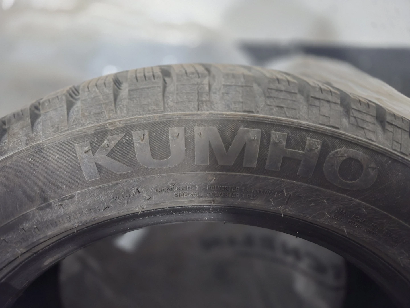 Kumho Wintercraft Ice Wi31  205/55R16 91T  4 tires only - photo 2
