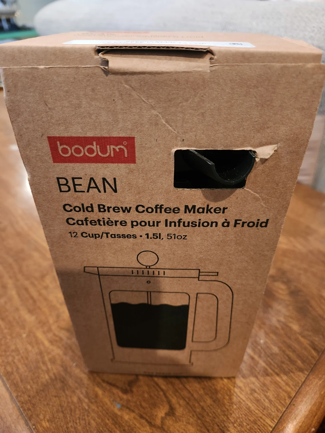 Bodum BEAN Cold Brew Coffee Maker - 12 Cup / 1.5L