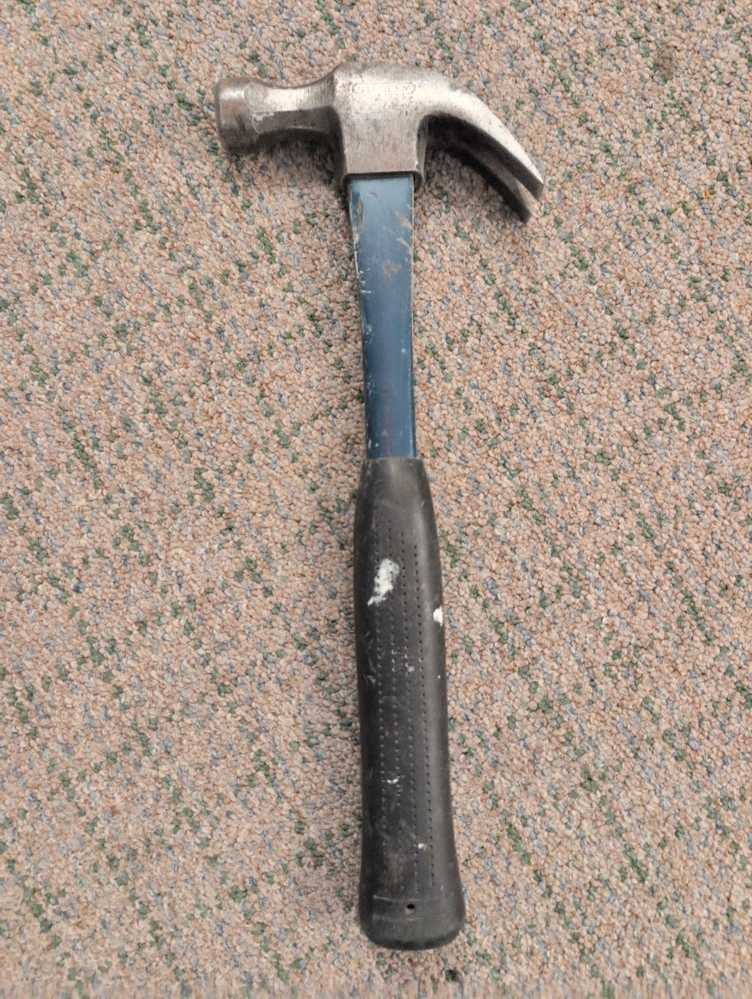 Claw Hammer with Blue Handle