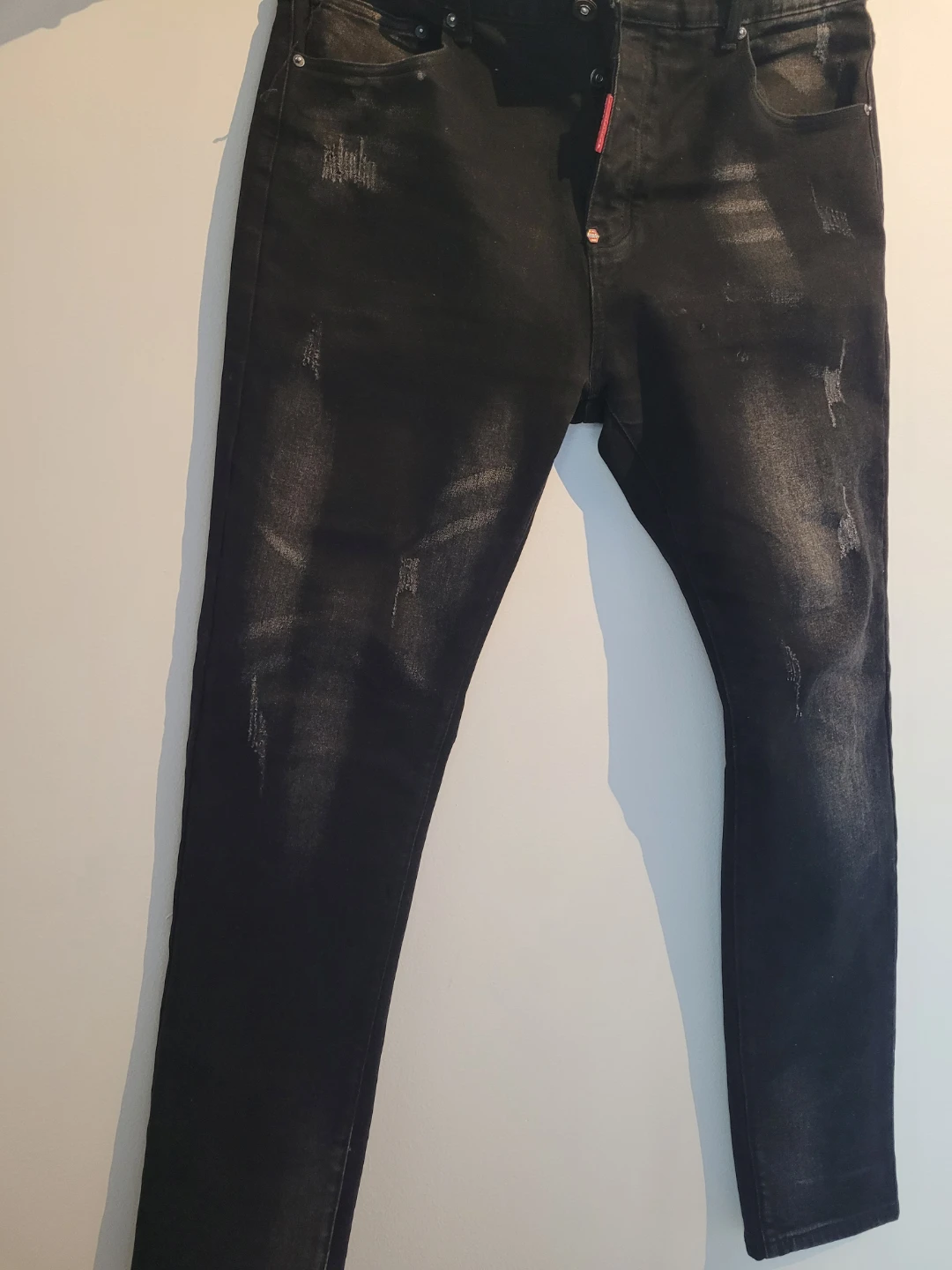 Jeans Dsquared2 noirs dégradé homme grandeur 32