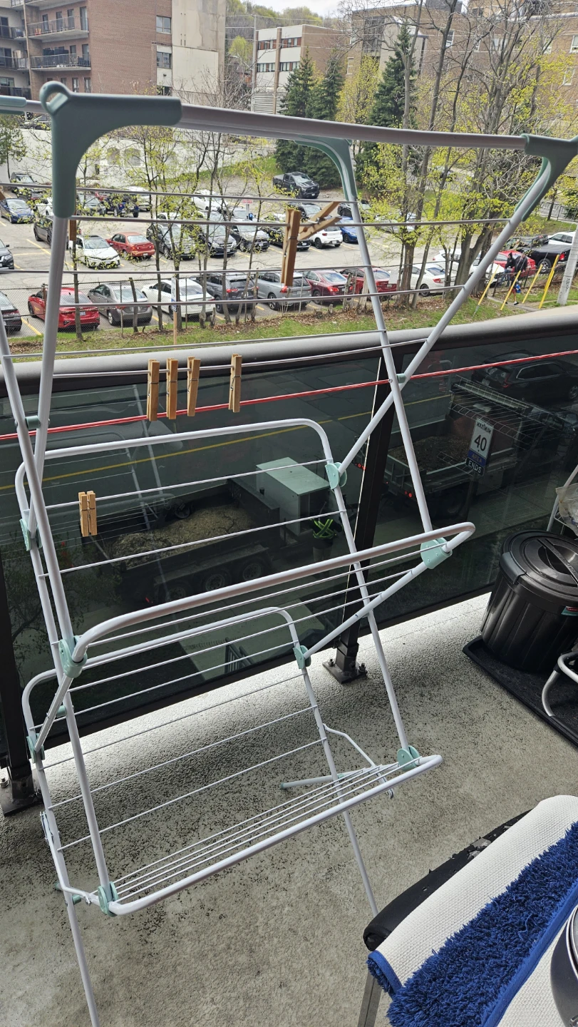 Foldable Clothes Drying Rack