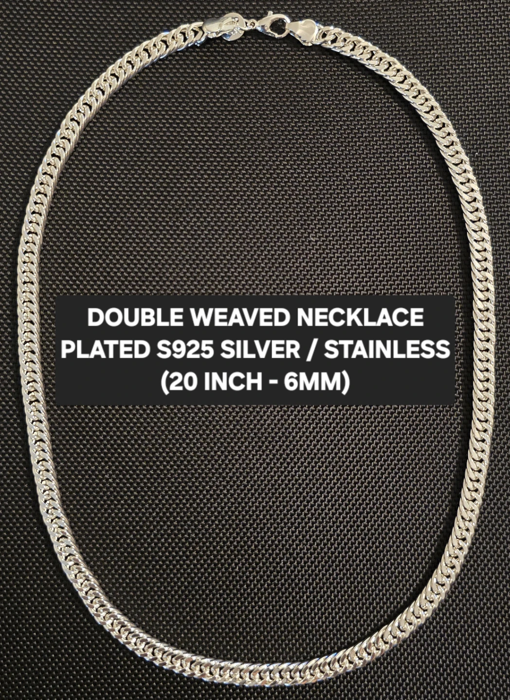 DOUBLE WEAVED NECKLACE