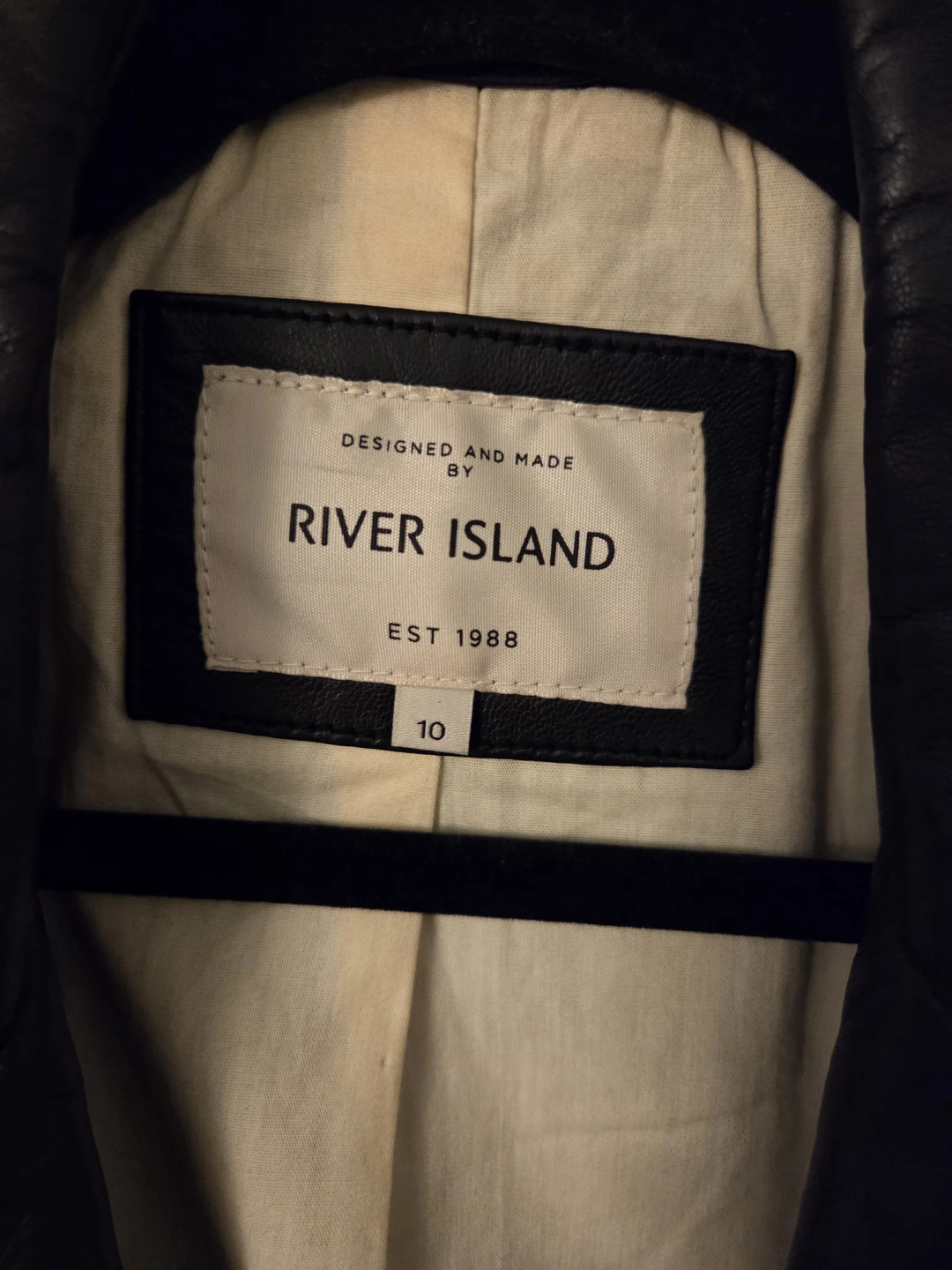 River Island Leather Jacket - photo 3