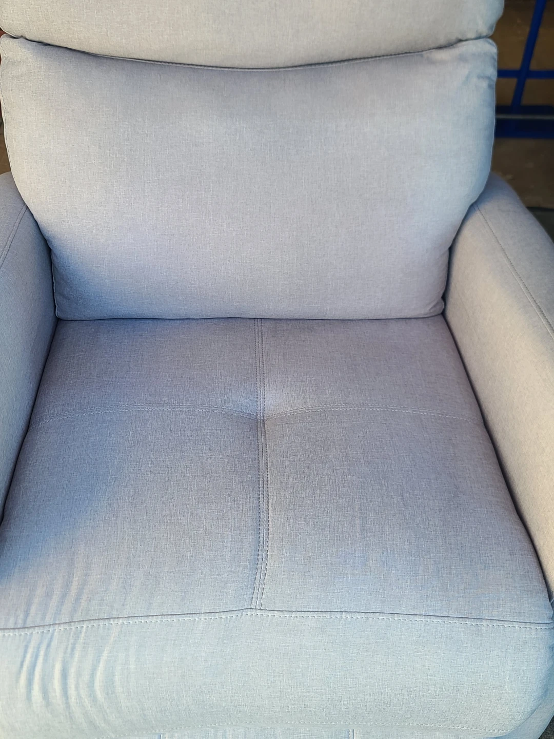 Light Grey Power Recliner Chair - photo 3