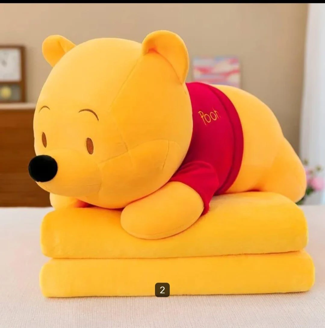 Winnie the Pooh Plush Pillow with Blanket