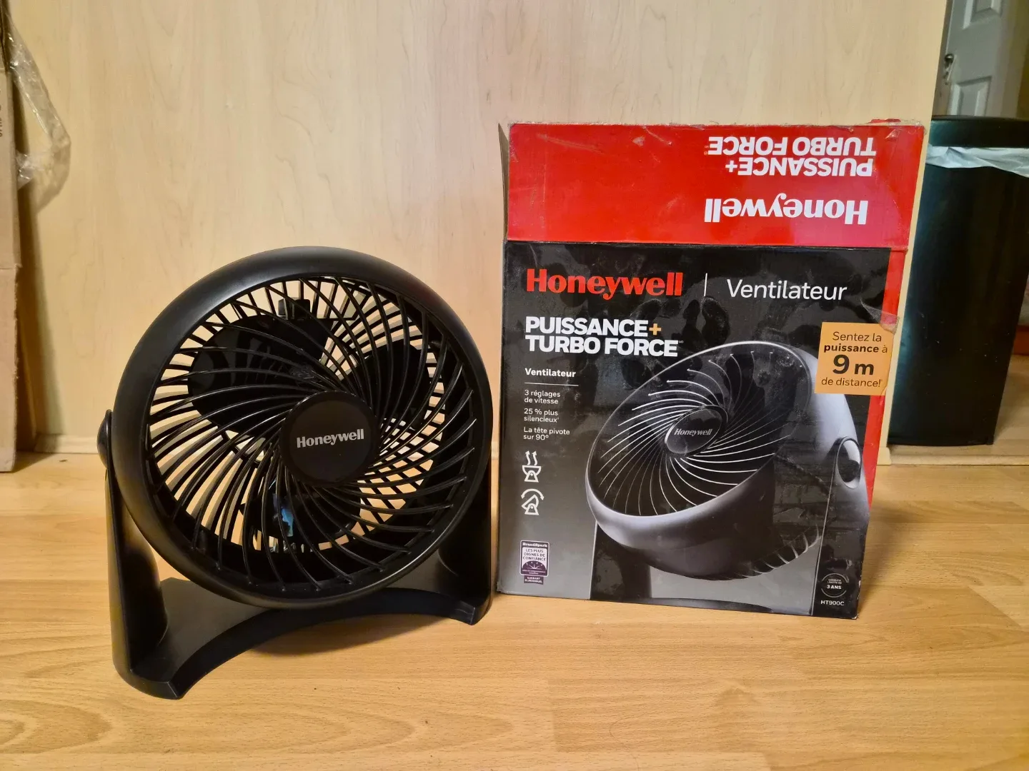 Honeywell Turbo Force Ventilateur HT900C