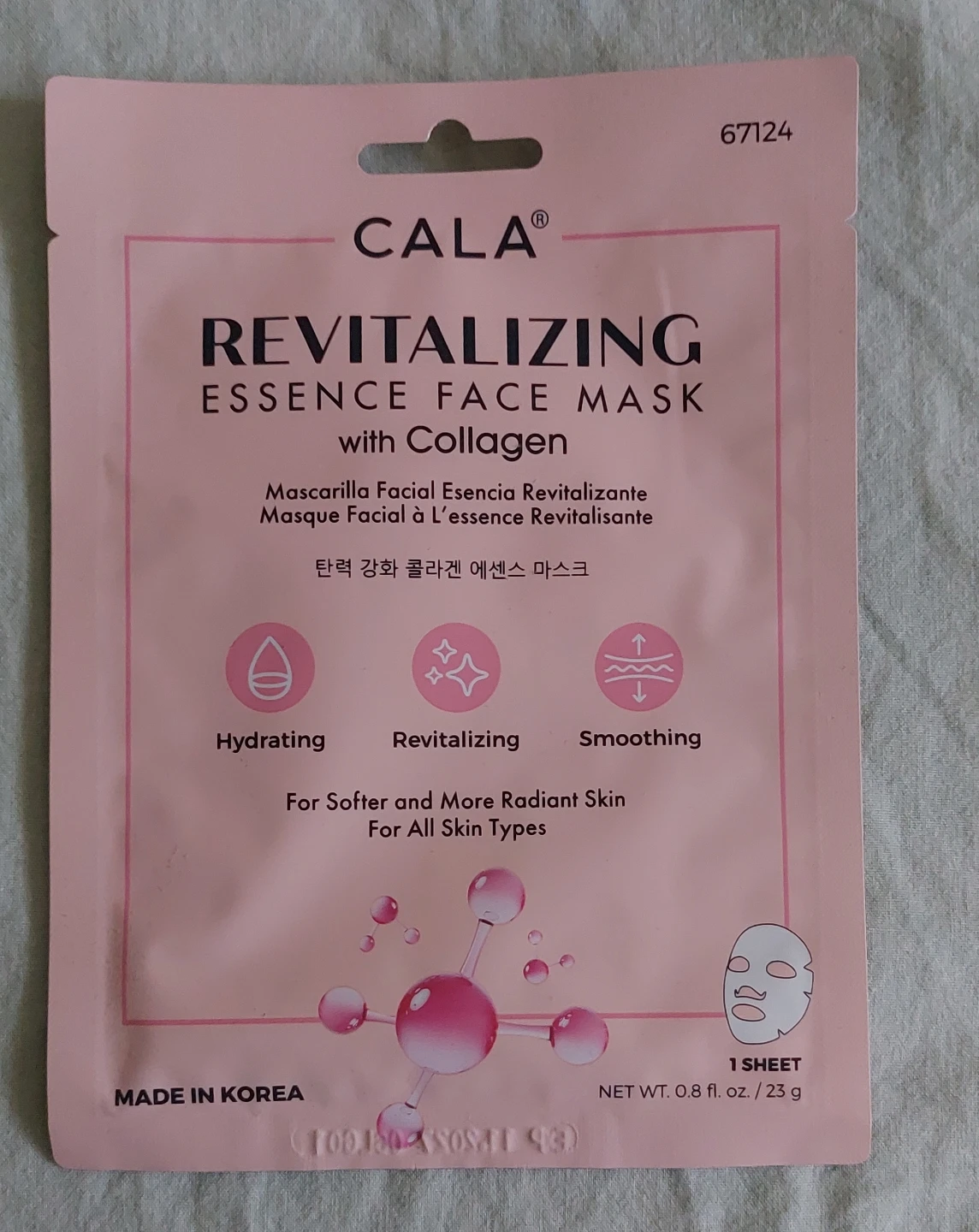 Cala Revitalizing Essence Face Mask with Collagen