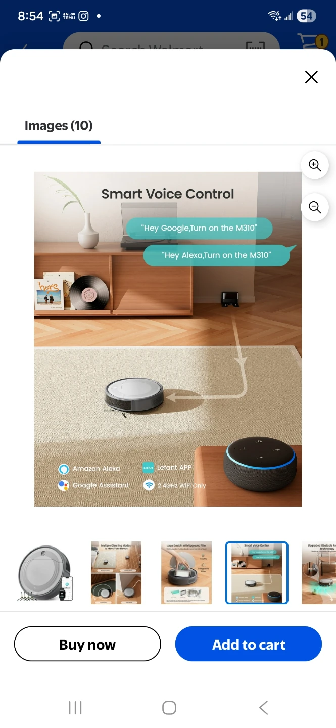 Lefant M310 Robot Vacuum Cleaner - photo 4
