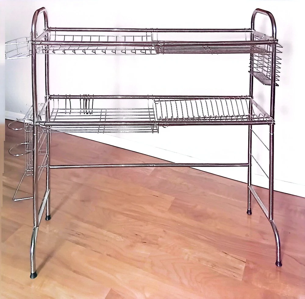 Amazon Basics 2-Tier Over the Sink Dish Drying Rack - photo 3