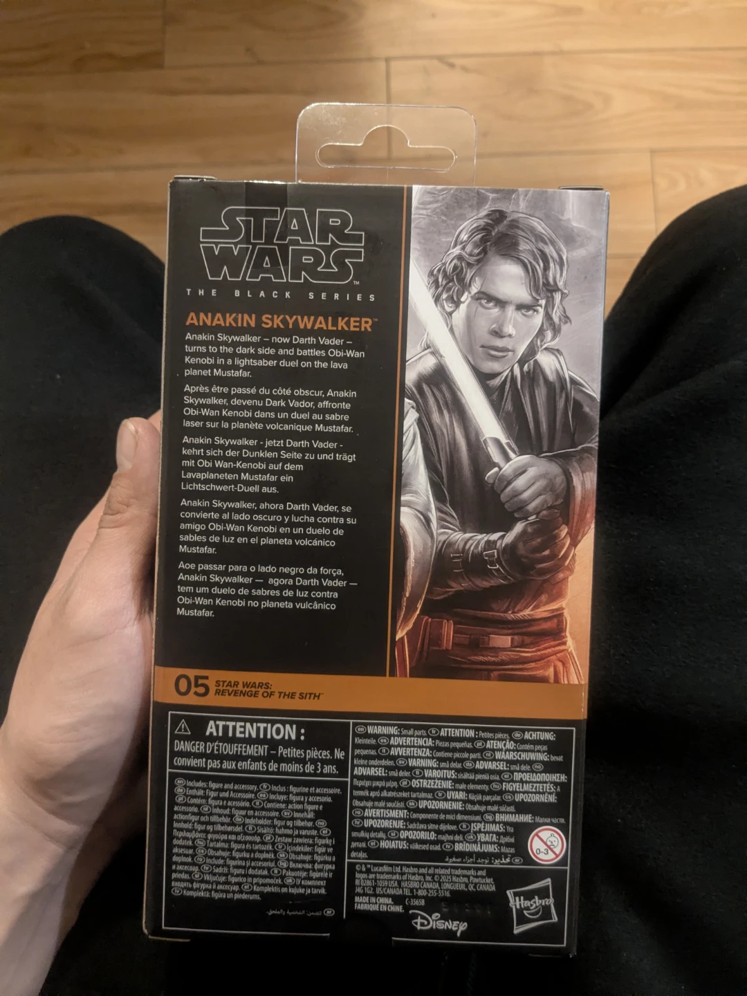 Star Wars The Black Series Anakin Skywalker Action Figure - photo 2