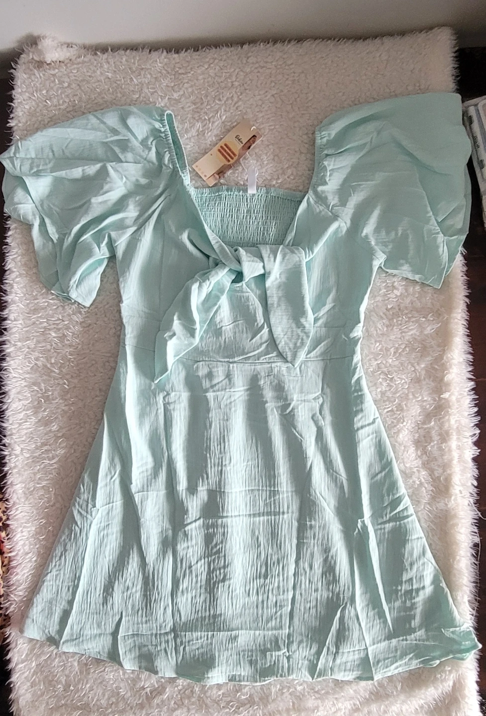 BNWT Women's Mint Green Mini Dress - photo 2