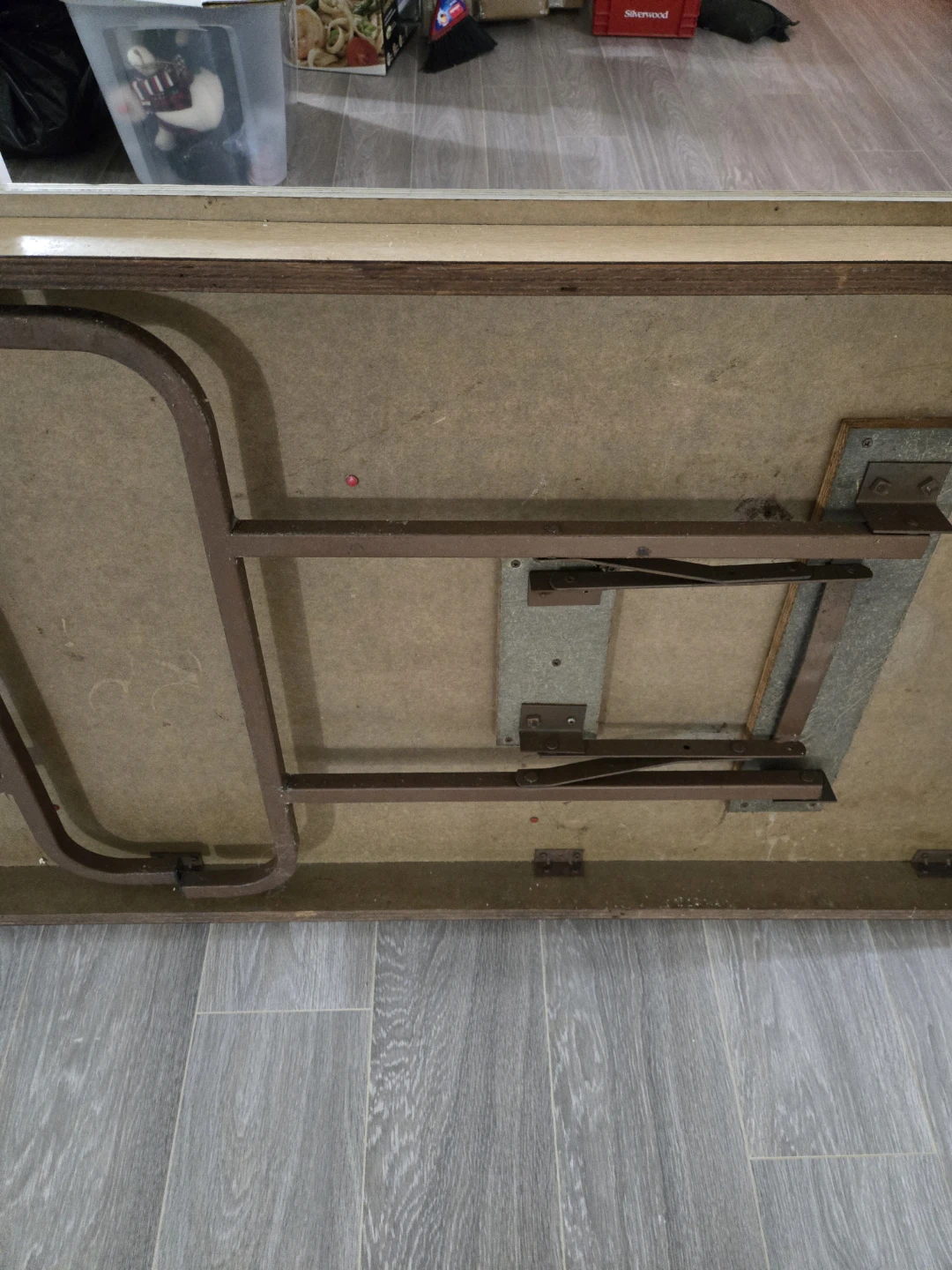 Vintage Folding Table - Woodgrain Solid - photo 2