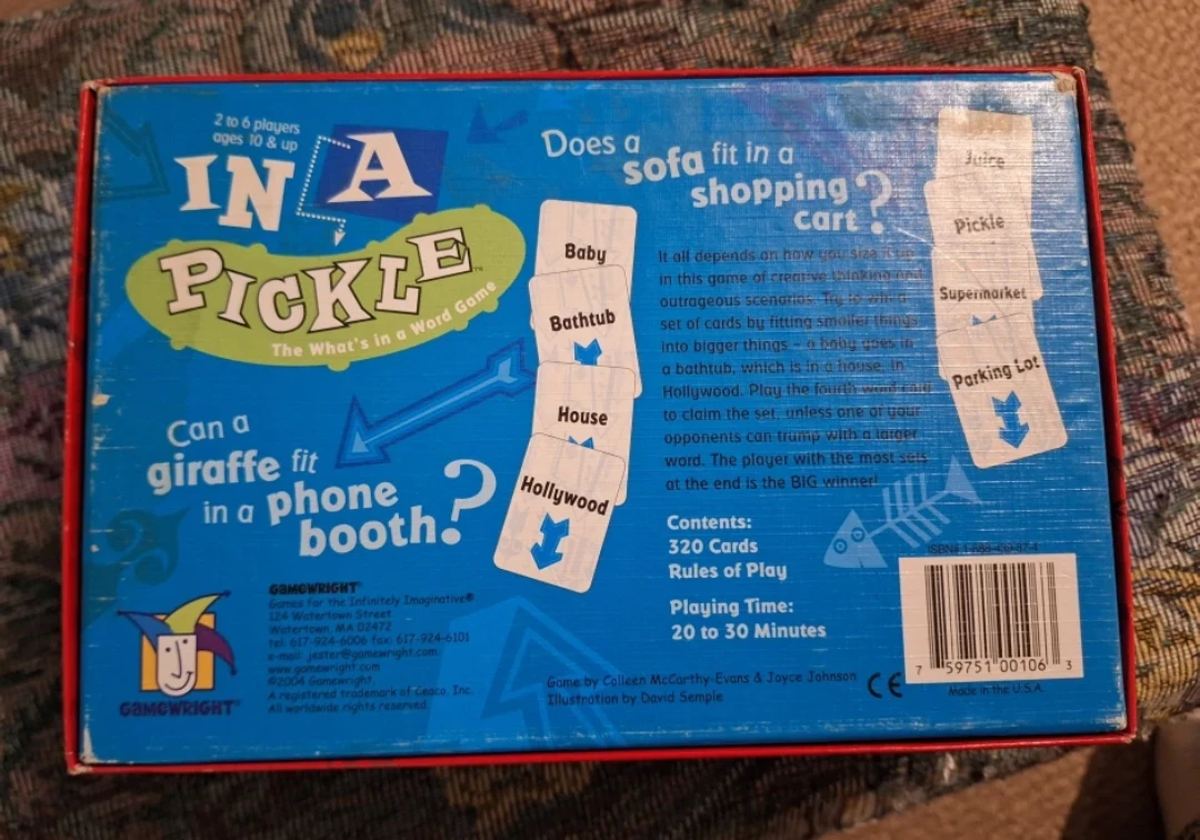 In a Pickle The What's in a Word Game - photo 2
