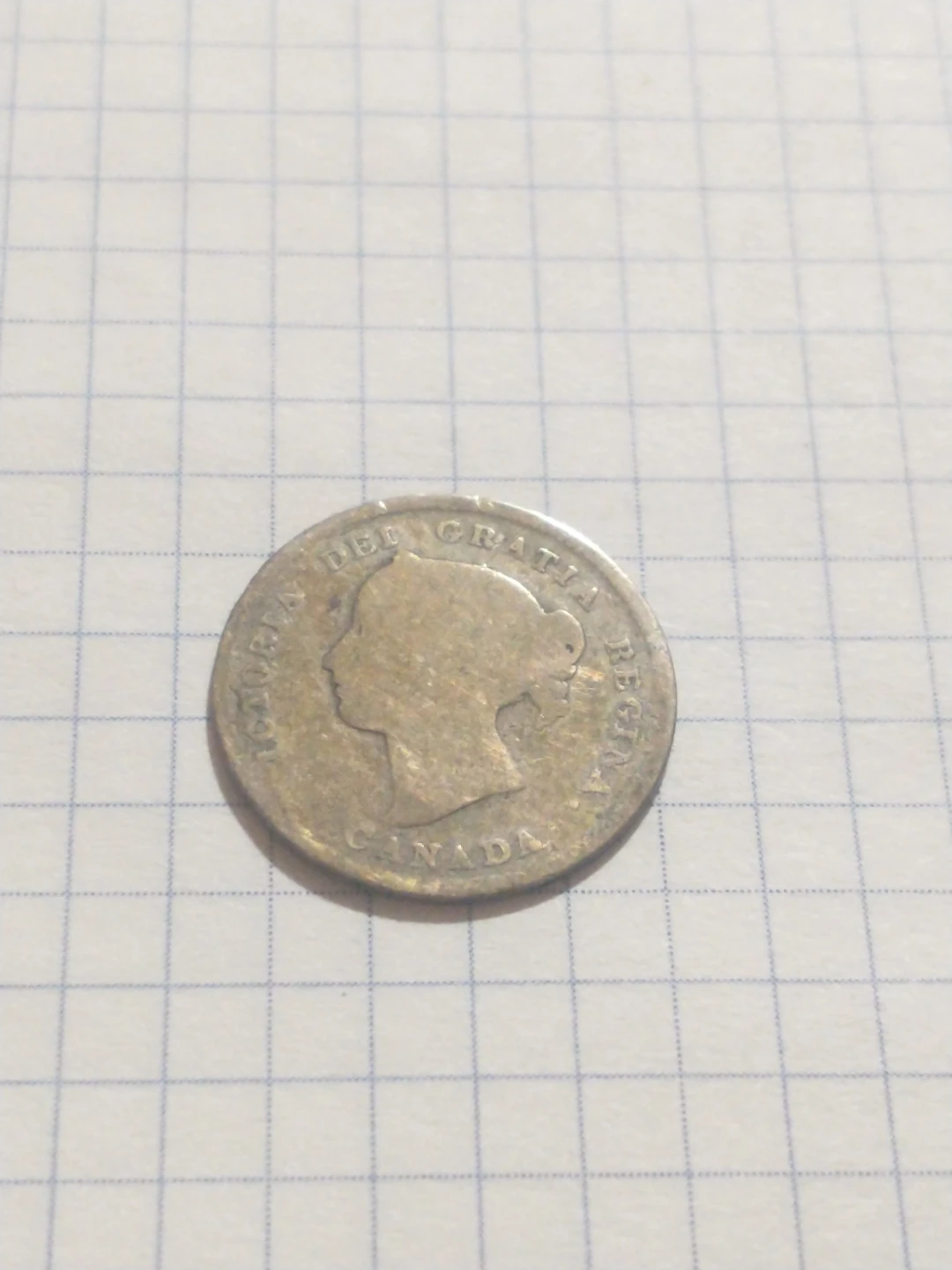 KM #2 1898 Canada five cent Victoria .925 silver coin, poor - photo 5