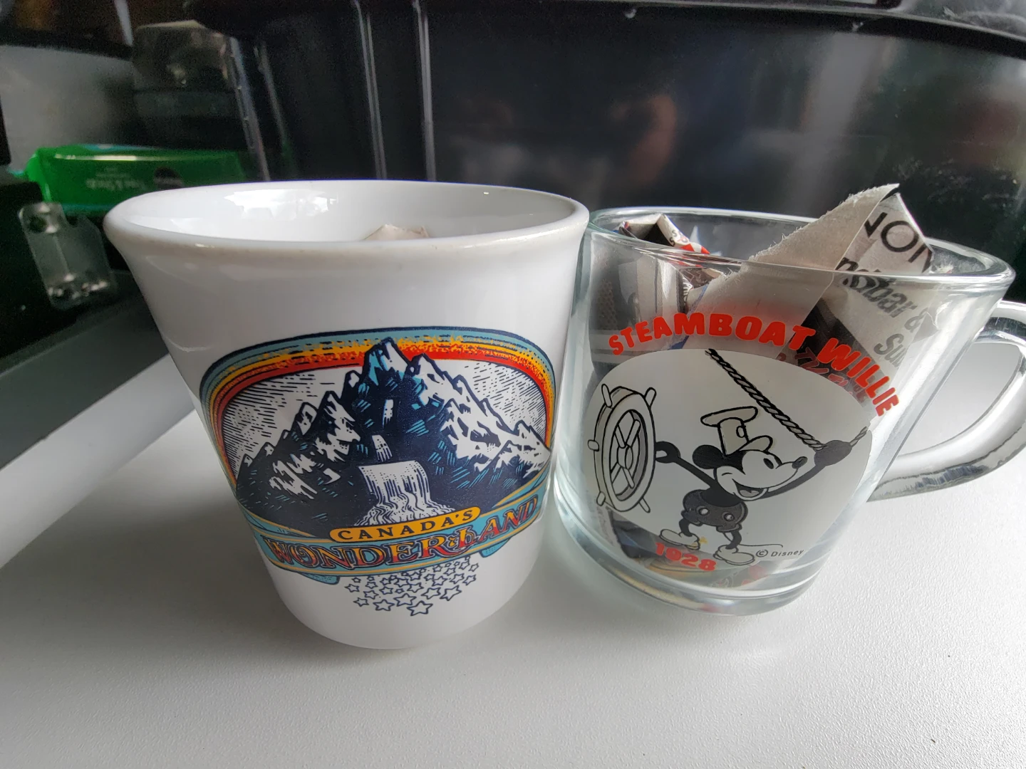 Steamboat Willie Glass Mug and Canada's Wonderland Mug - photo 2