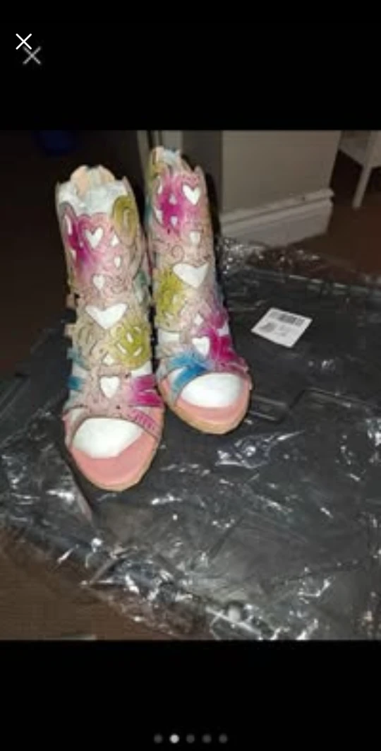 Pretty Women's Open Toe Heels Size 41