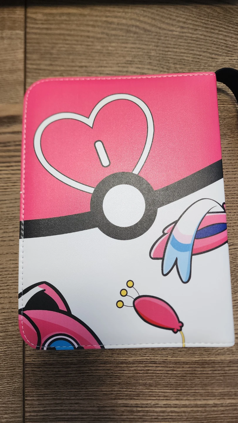 Pokemon Trading Card Binder Album with Sylveon Design - photo 2