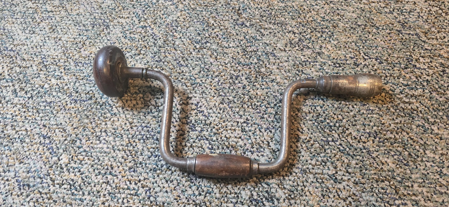 Vintage Brace Hand Drill - photo 3