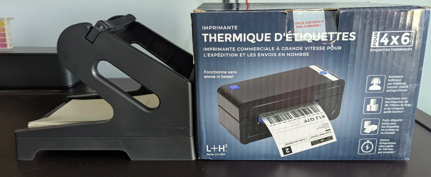 L+H² Thermal Label Printer LH-560 - photo 4