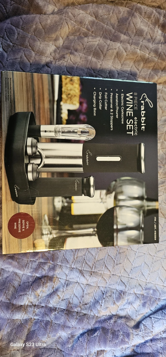 Rabbit 8-Piece Electric Wine Set - photo 3