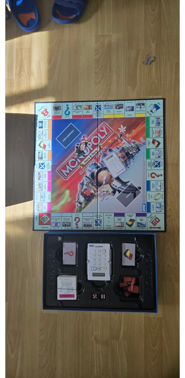 Monopoly Here & Now Electronic Banking Board Game